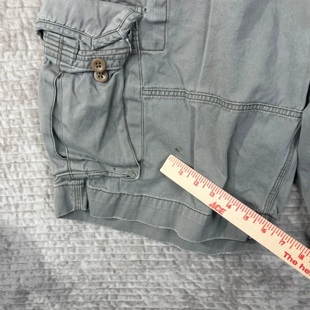 Polo Ralph Lauren‎ Gray Cargo Shorts Size 42 distressed Utility Hiking Gorpcore